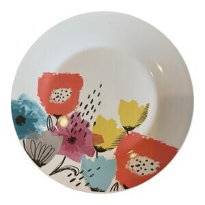 Orly Maison Colorful Floral 10" Dinner Plate New York NWOT price Per Plate‎